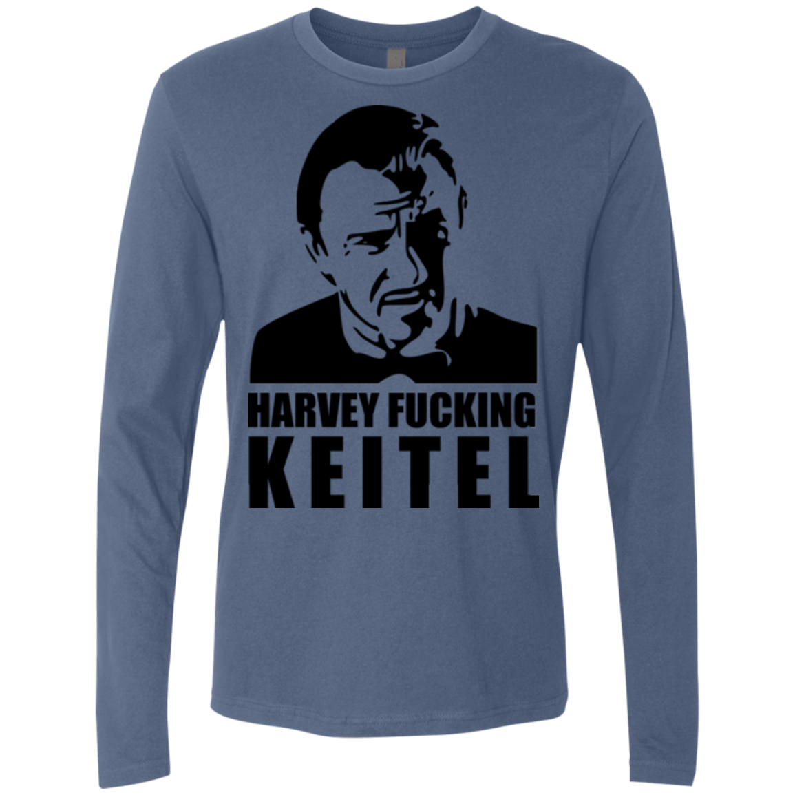 T-Shirts Indigo / Small Harvey fucking Keitel Men's Premium Long Sleeve