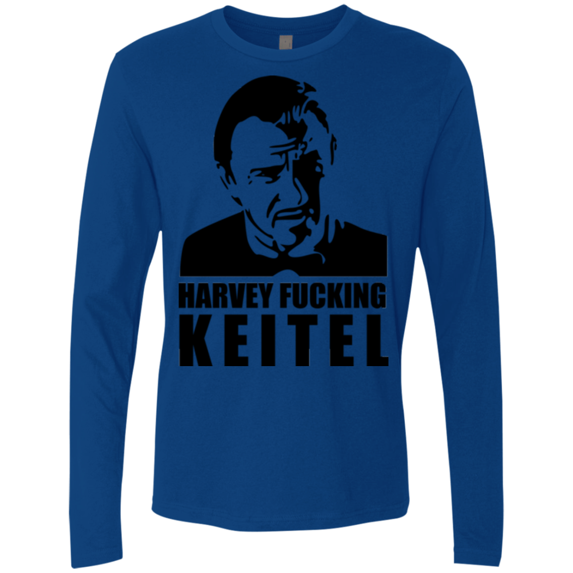 T-Shirts Royal / Small Harvey fucking Keitel Men's Premium Long Sleeve