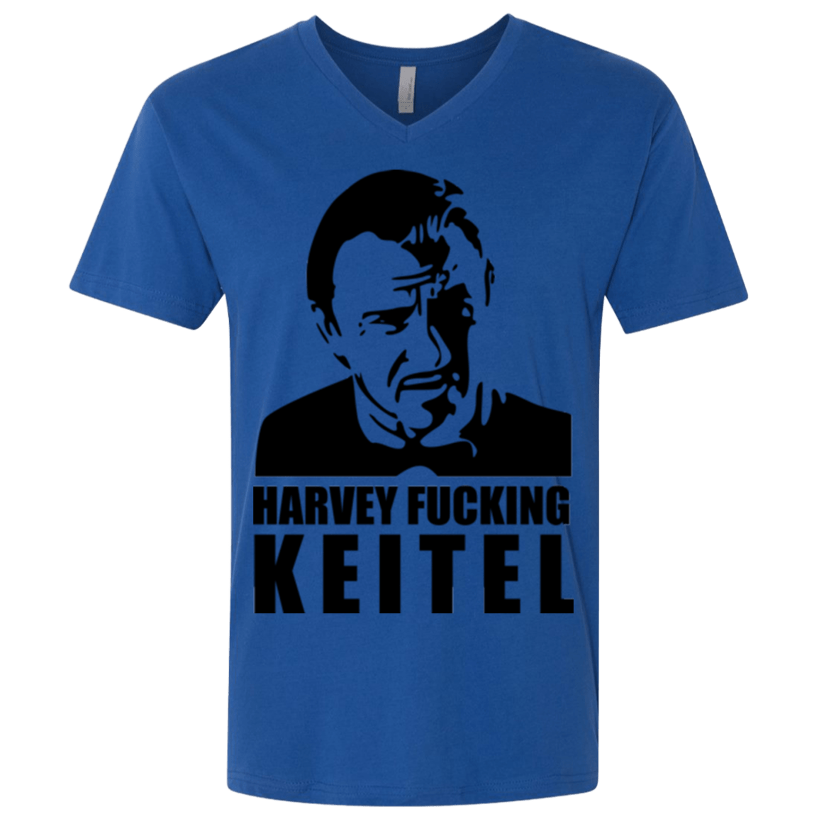 T-Shirts Royal / X-Small Harvey fucking Keitel Men's Premium V-Neck