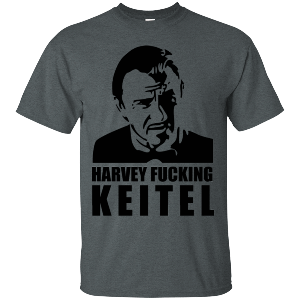 T-Shirts Dark Heather / Small Harvey fucking Keitel T-Shirt