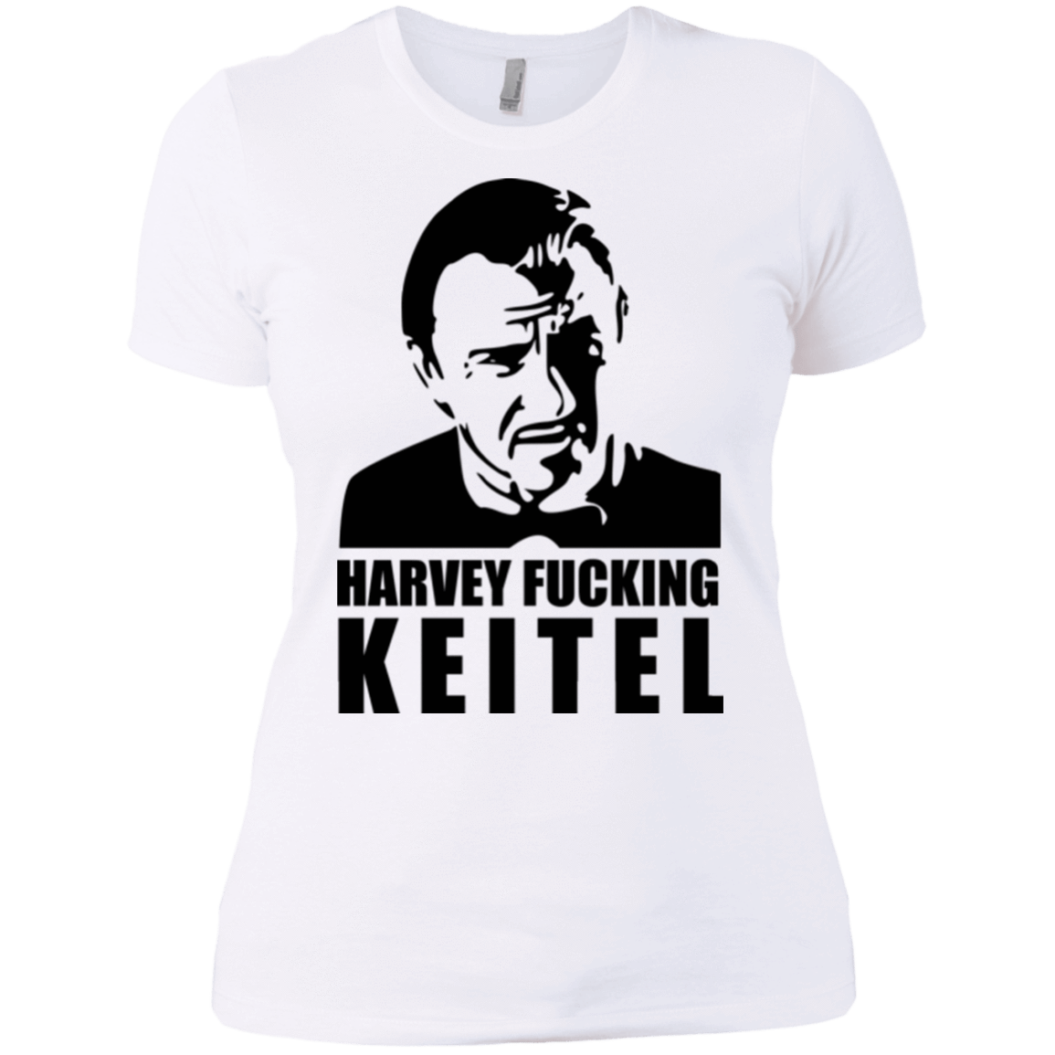T-Shirts White / X-Small Harvey fucking Keitel Women's Premium T-Shirt
