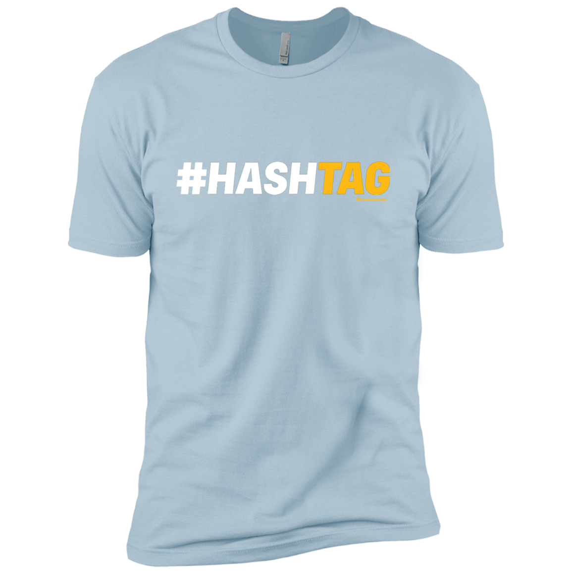 T-Shirts Light Blue / YXS Hashtag Boys Premium T-Shirt