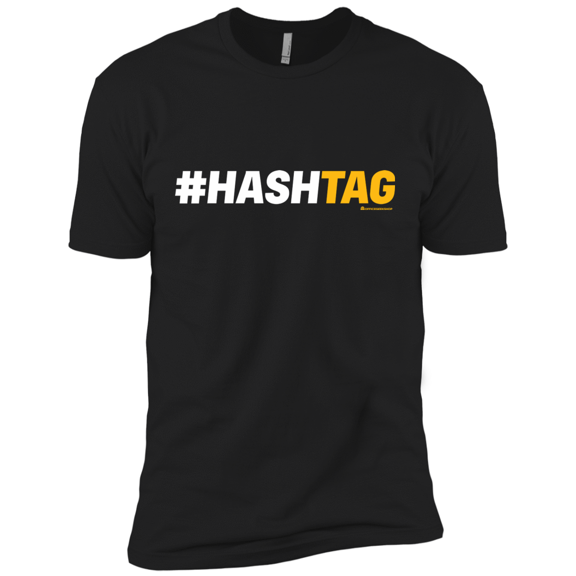T-Shirts Black / X-Small Hashtag Men's Premium T-Shirt