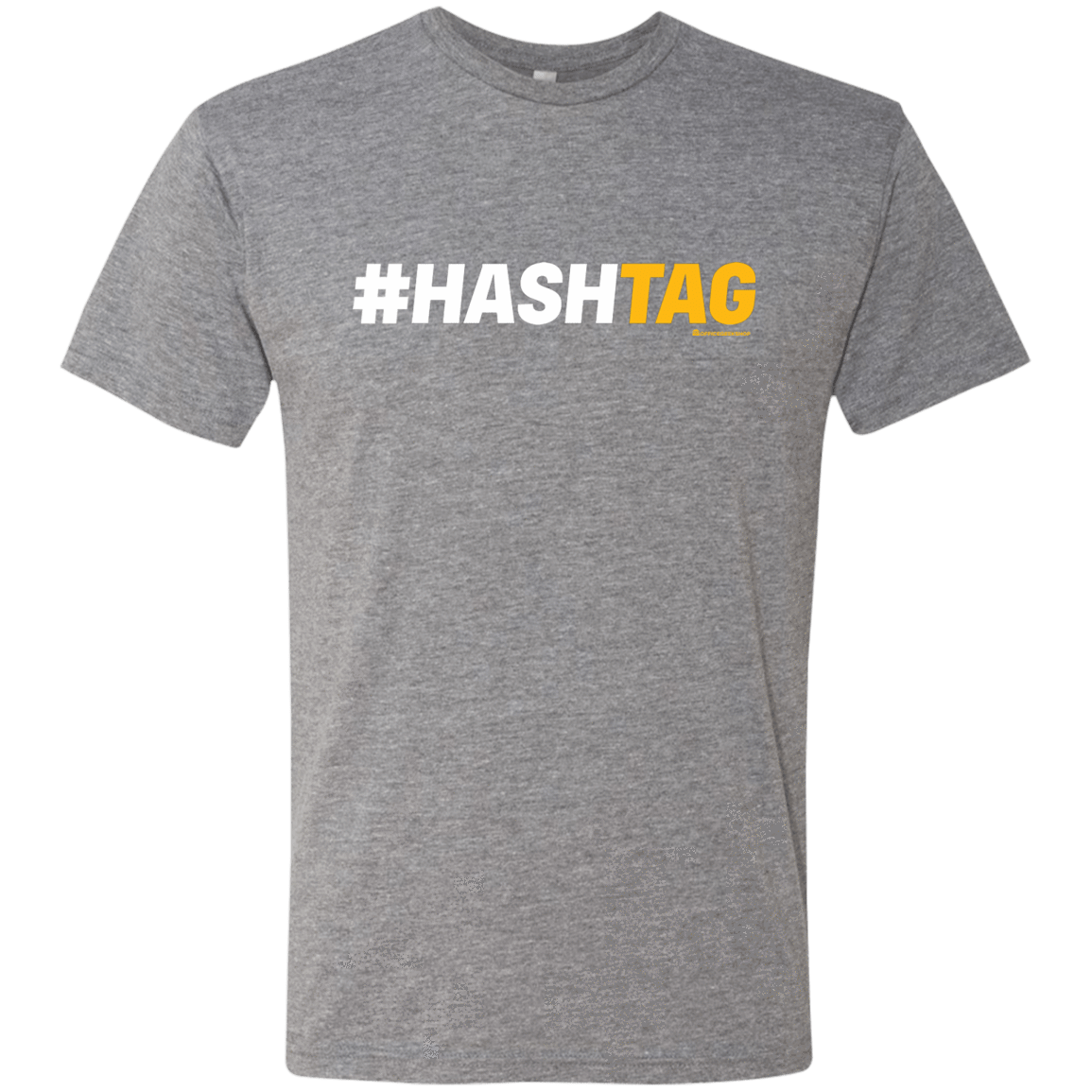 T-Shirts Premium Heather / Small Hashtag Men's Triblend T-Shirt