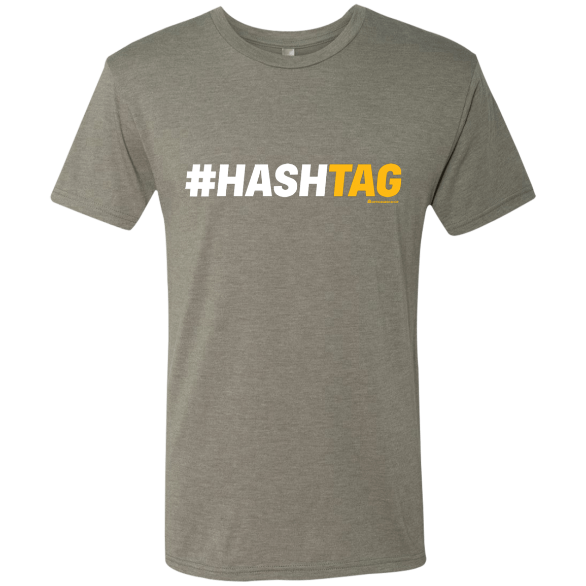 T-Shirts Venetian Grey / Small Hashtag Men's Triblend T-Shirt