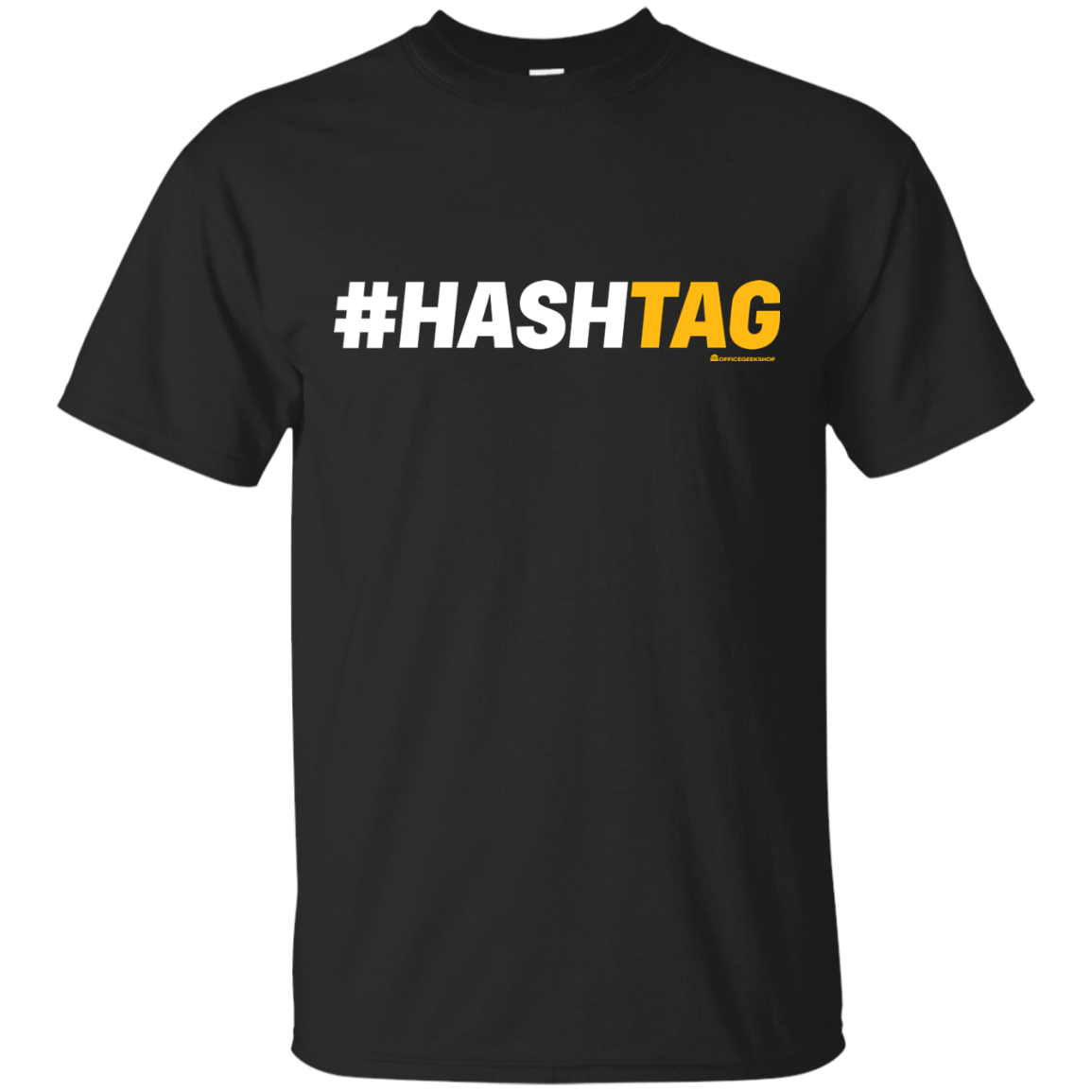 T-Shirts Black / Small Hashtag T-Shirt