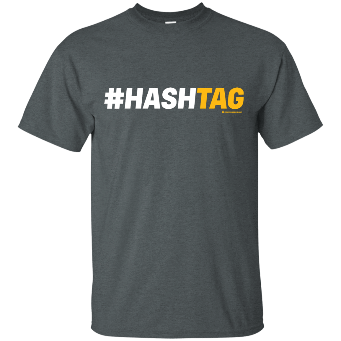 T-Shirts Dark Heather / Small Hashtag T-Shirt