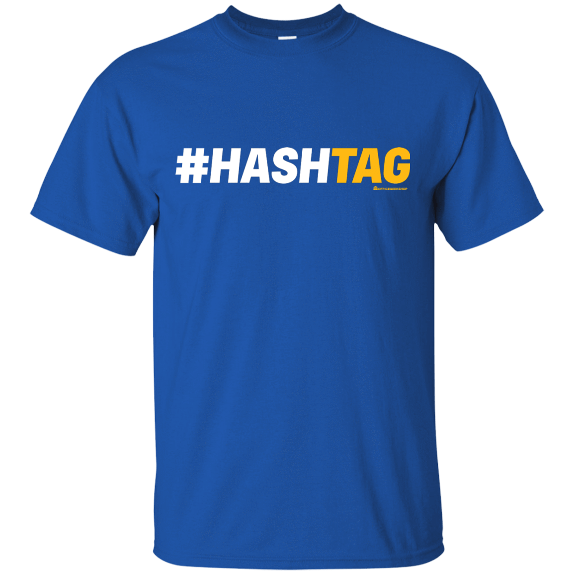 T-Shirts Royal / Small Hashtag T-Shirt