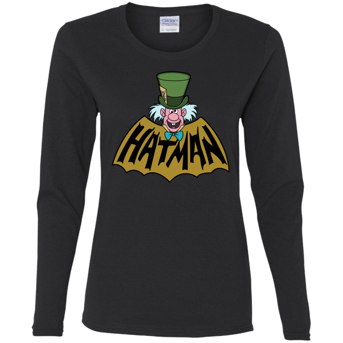 T-Shirts Black / S Hatman Women's Long Sleeve T-Shirt