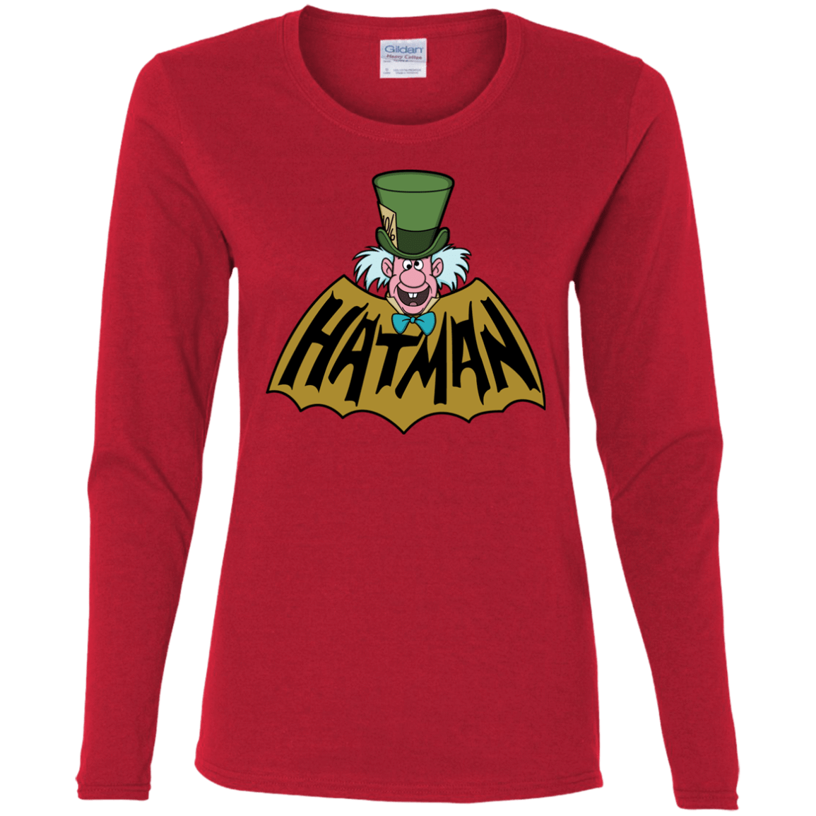 T-Shirts Red / S Hatman Women's Long Sleeve T-Shirt