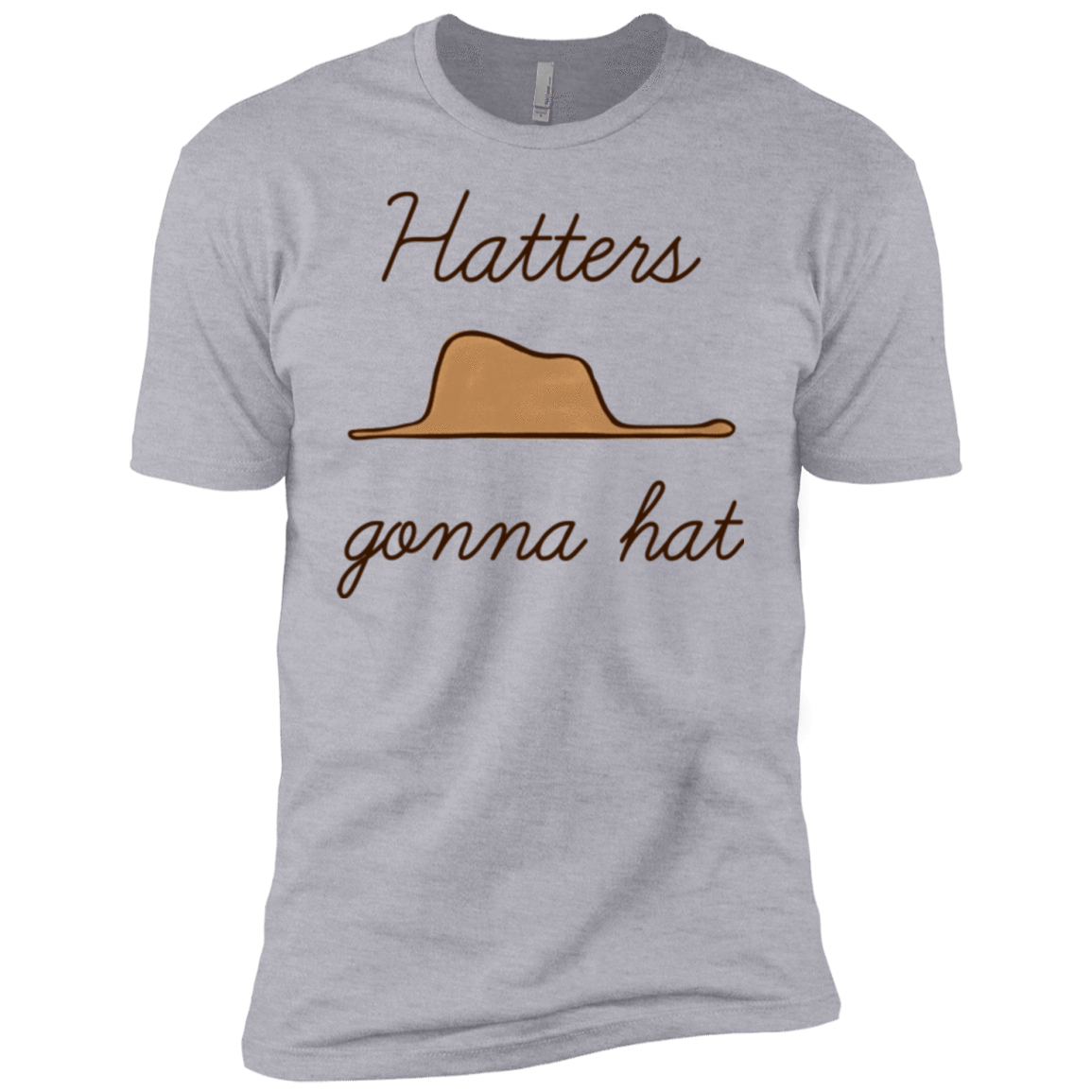T-Shirts Heather Grey / YXS Hatters Gonna Hat Boys Premium T-Shirt