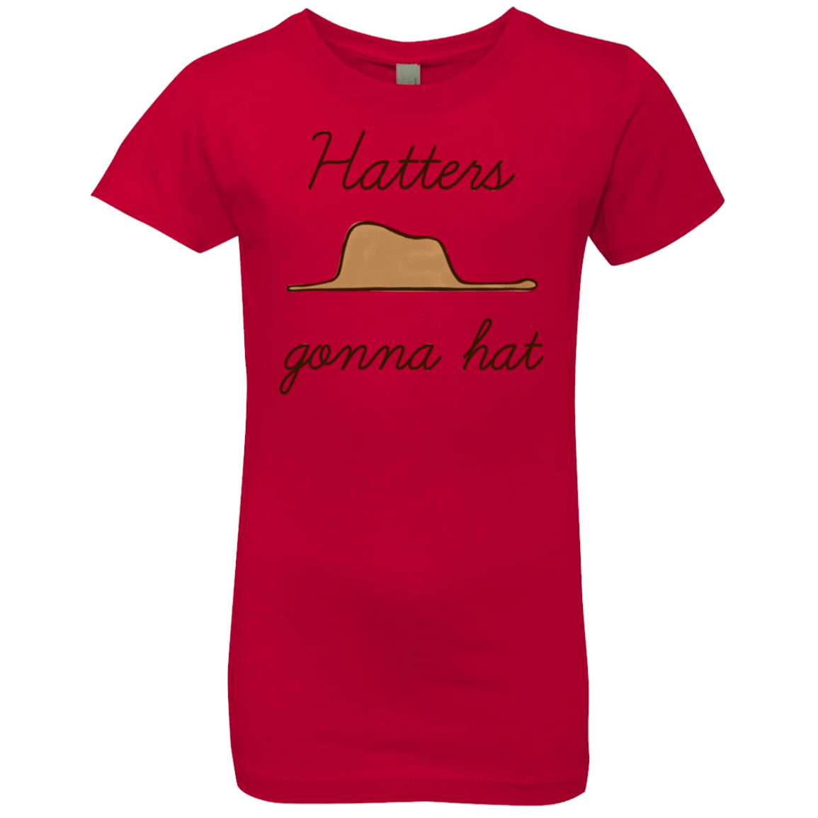 T-Shirts Red / YXS Hatters Gonna Hat Girls Premium T-Shirt