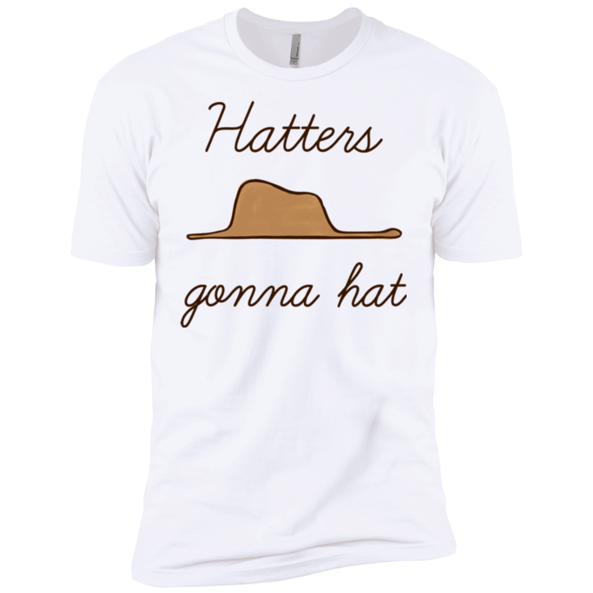 T-Shirts White / X-Small Hatters Gonna Hat Men's Premium T-Shirt
