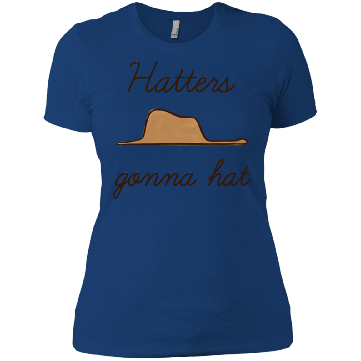T-Shirts Royal / X-Small Hatters Gonna Hat Women's Premium T-Shirt