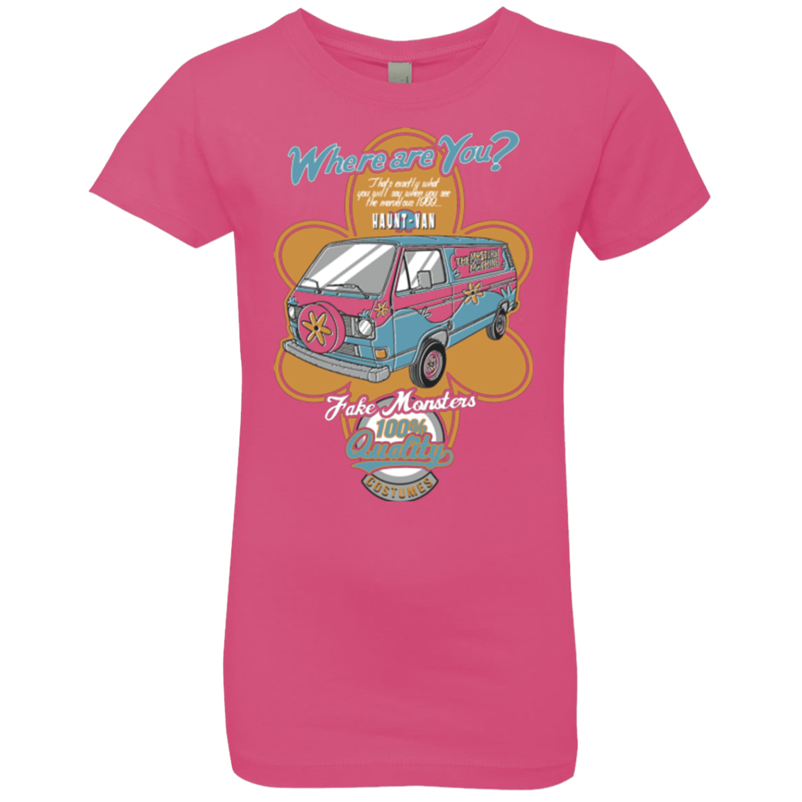 T-Shirts Hot Pink / YXS Haunt Van Girls Premium T-Shirt