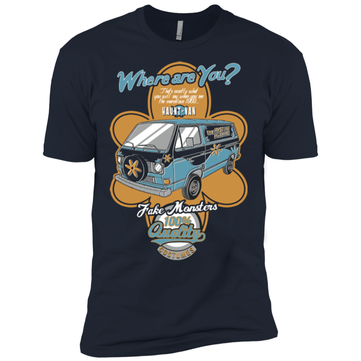 T-Shirts Midnight Navy / X-Small Haunt Van Men's Premium T-Shirt