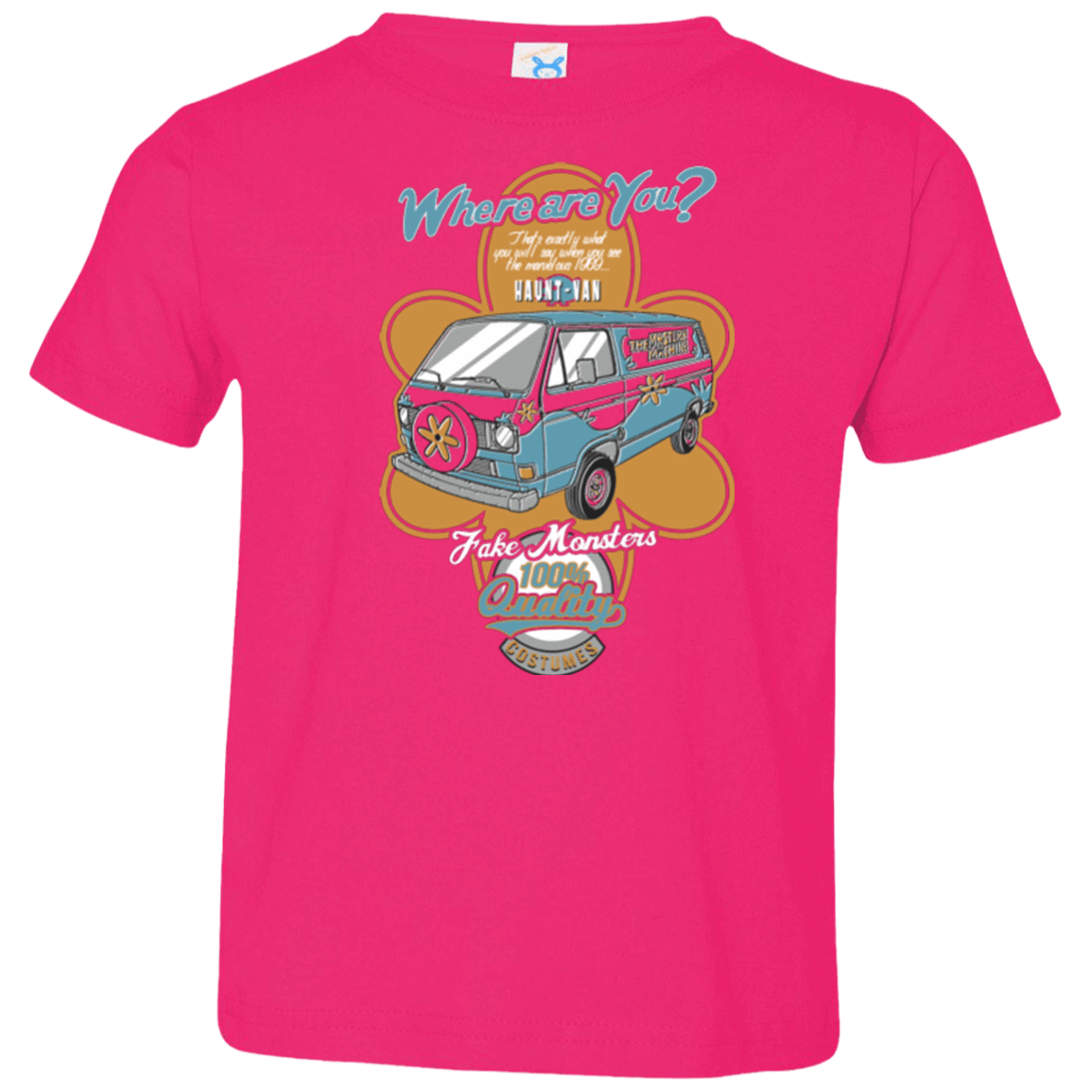 T-Shirts Hot Pink / 2T Haunt Van Toddler Premium T-Shirt