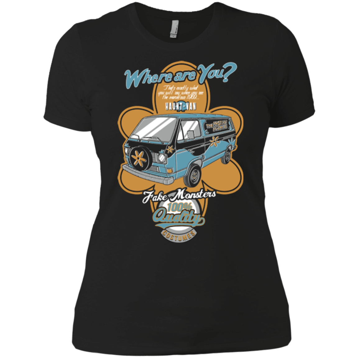 T-Shirts Black / X-Small Haunt Van Women's Premium T-Shirt