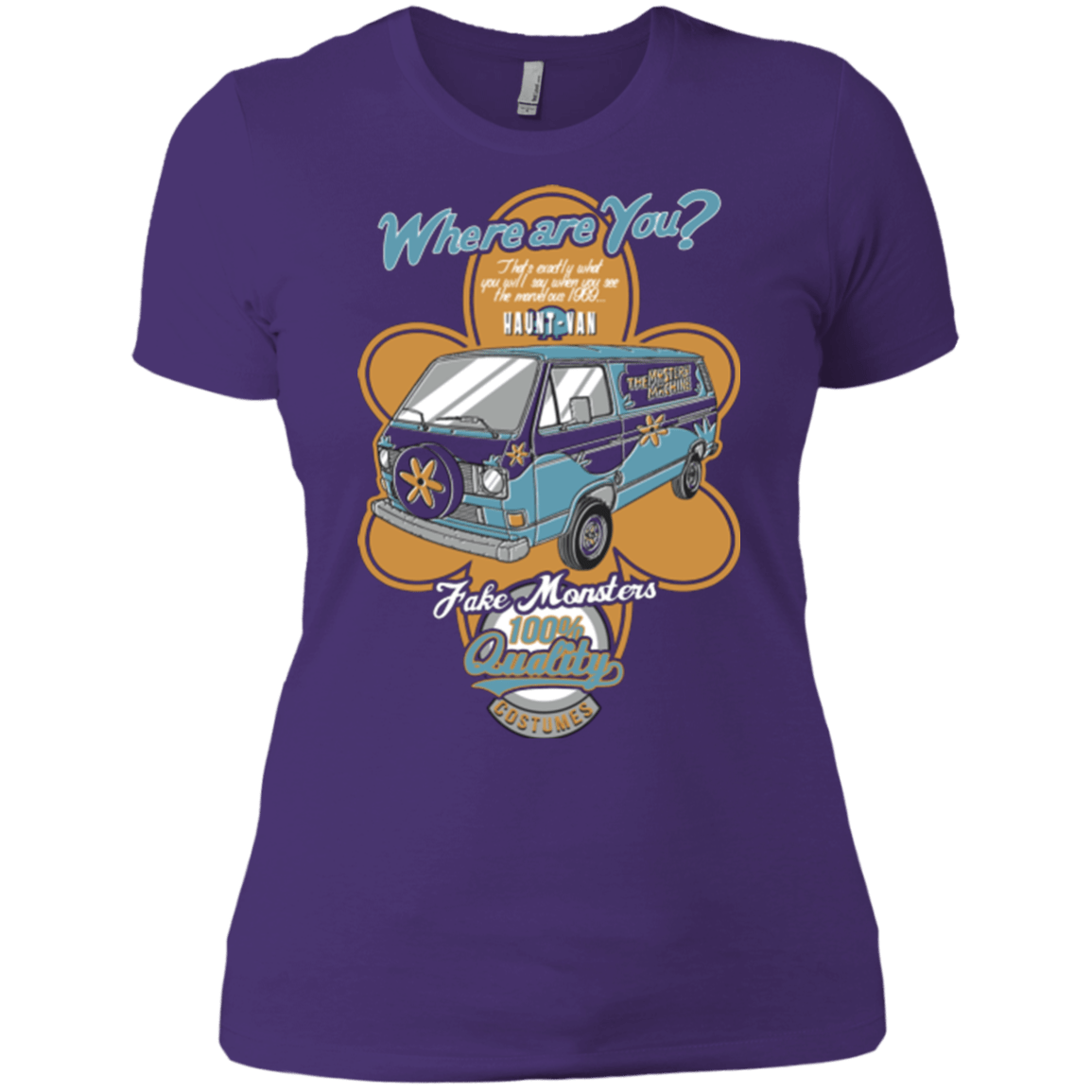T-Shirts Purple / X-Small Haunt Van Women's Premium T-Shirt