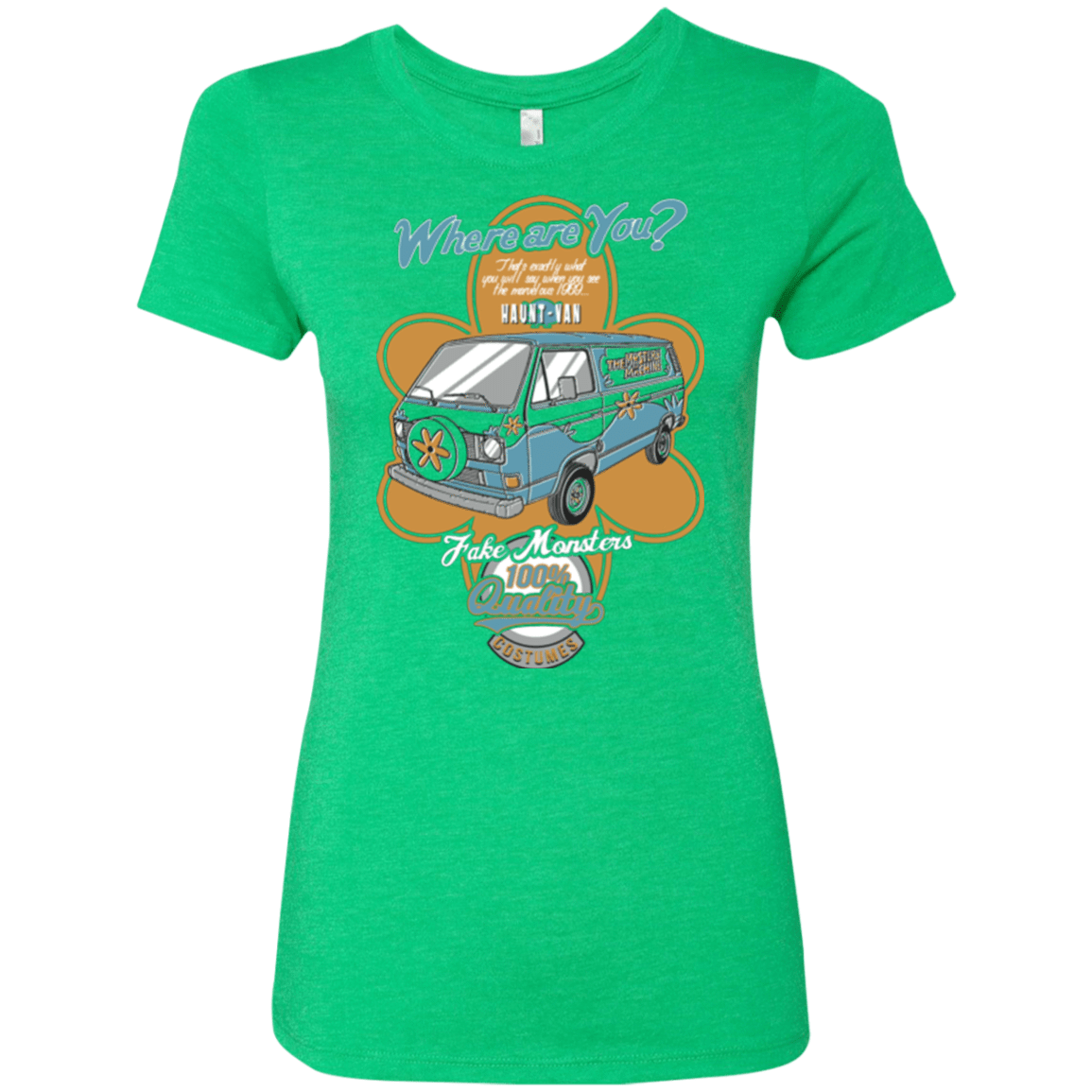 T-Shirts Envy / Small Haunt Van Women's Triblend T-Shirt