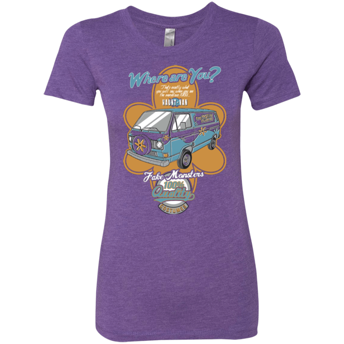 T-Shirts Purple Rush / Small Haunt Van Women's Triblend T-Shirt