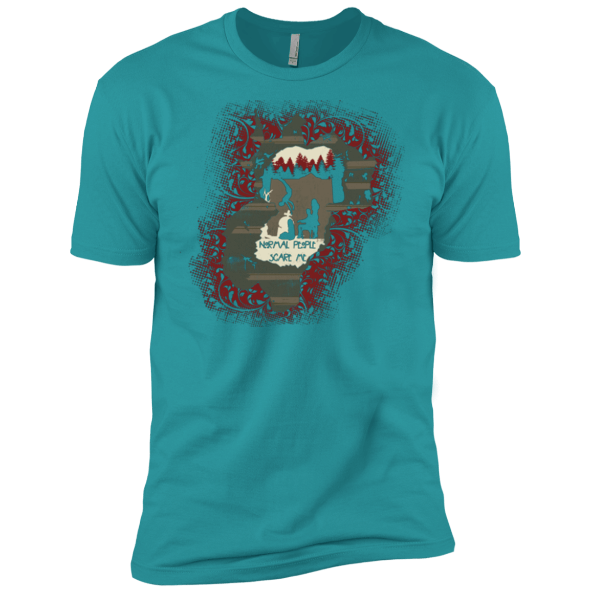 Haunted House Men's Premium T-Shirt