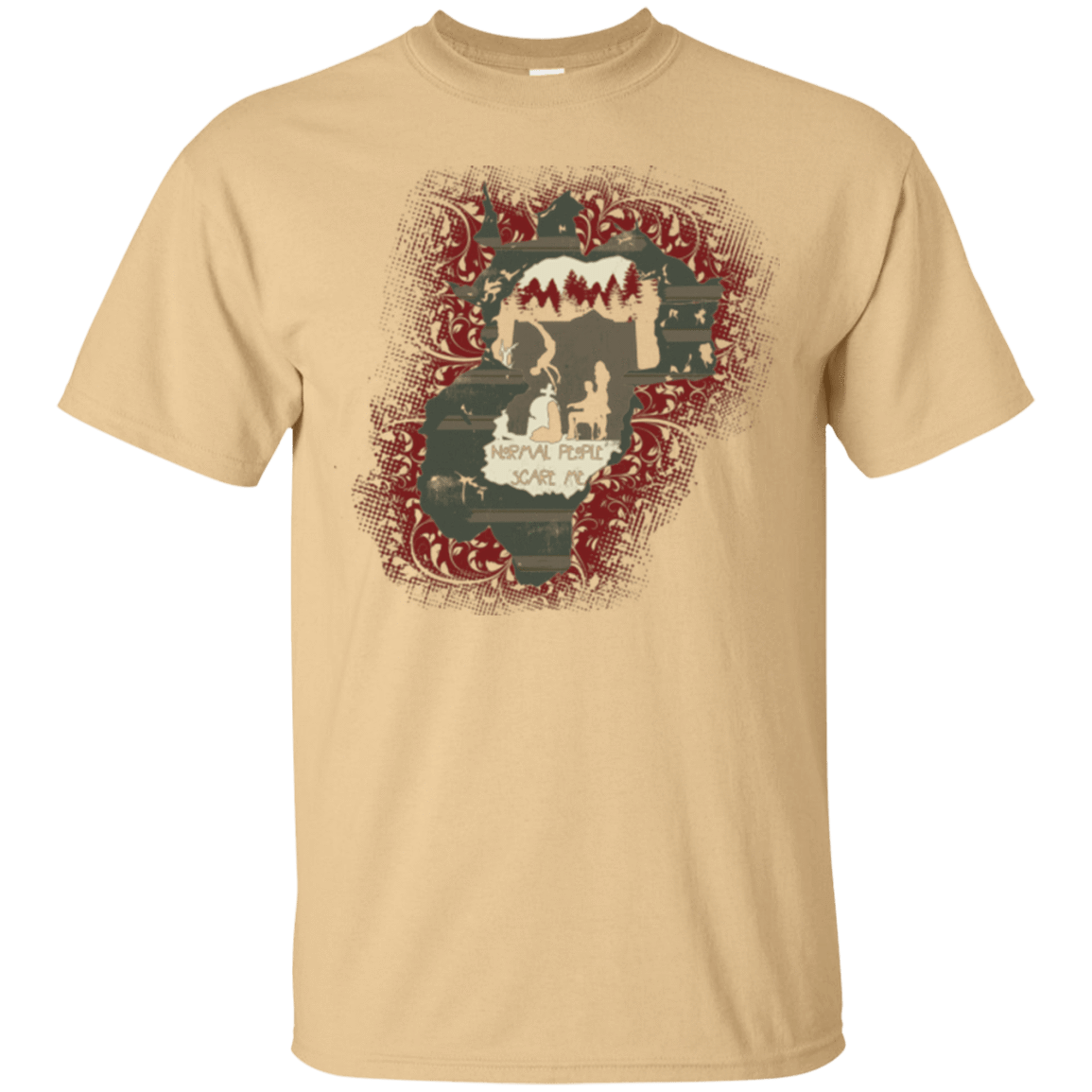 T-Shirts Vegas Gold / Small Haunted House T-Shirt