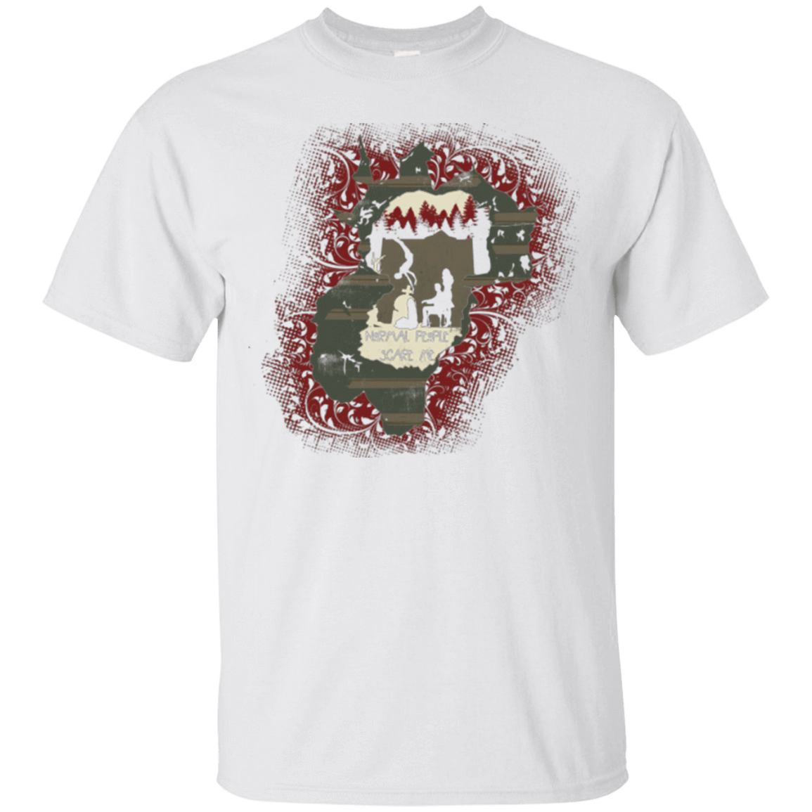 T-Shirts White / Small Haunted House T-Shirt