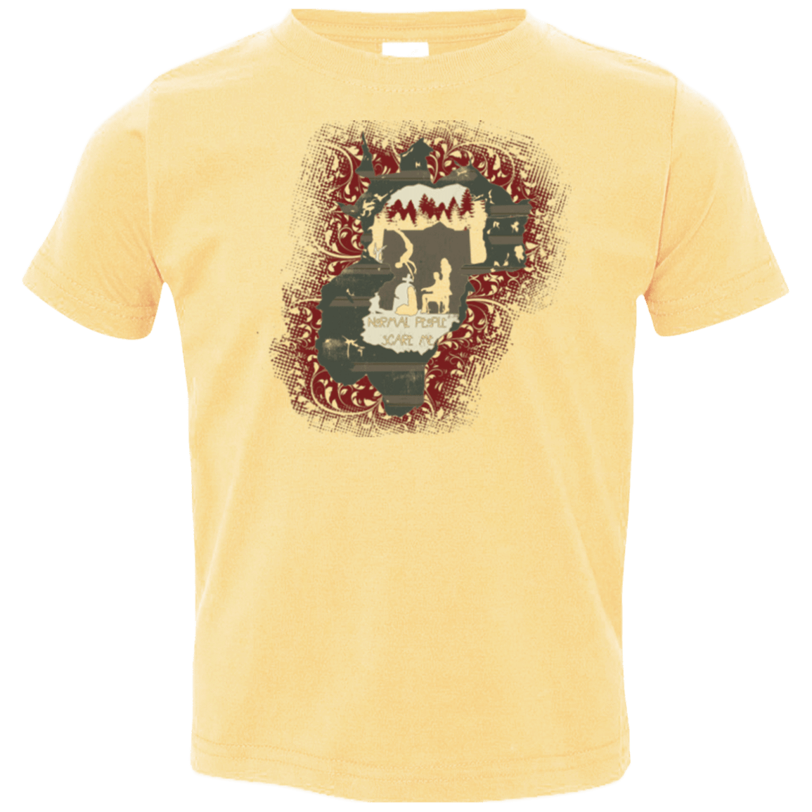 T-Shirts Butter / 2T Haunted House Toddler Premium T-Shirt