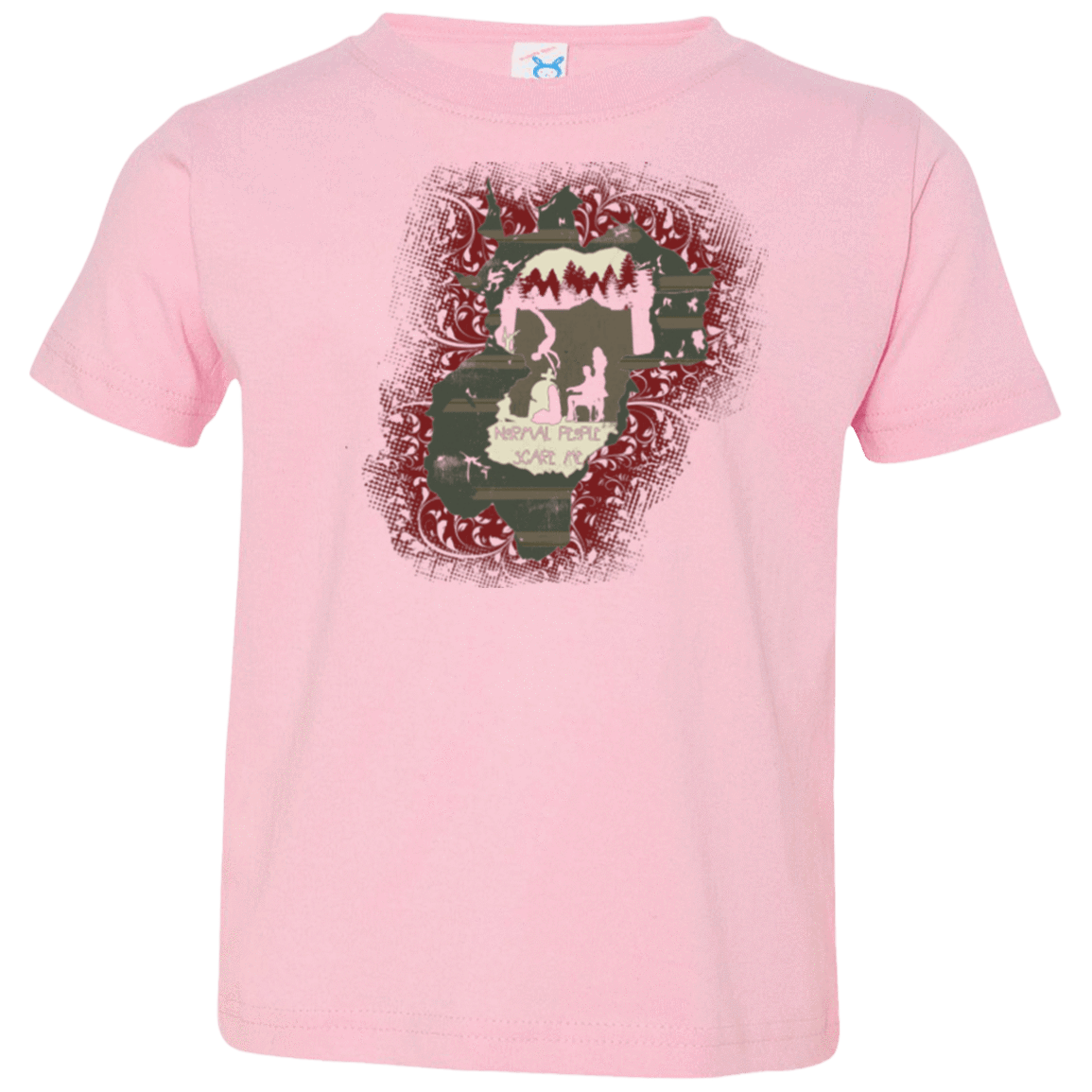 T-Shirts Pink / 2T Haunted House Toddler Premium T-Shirt