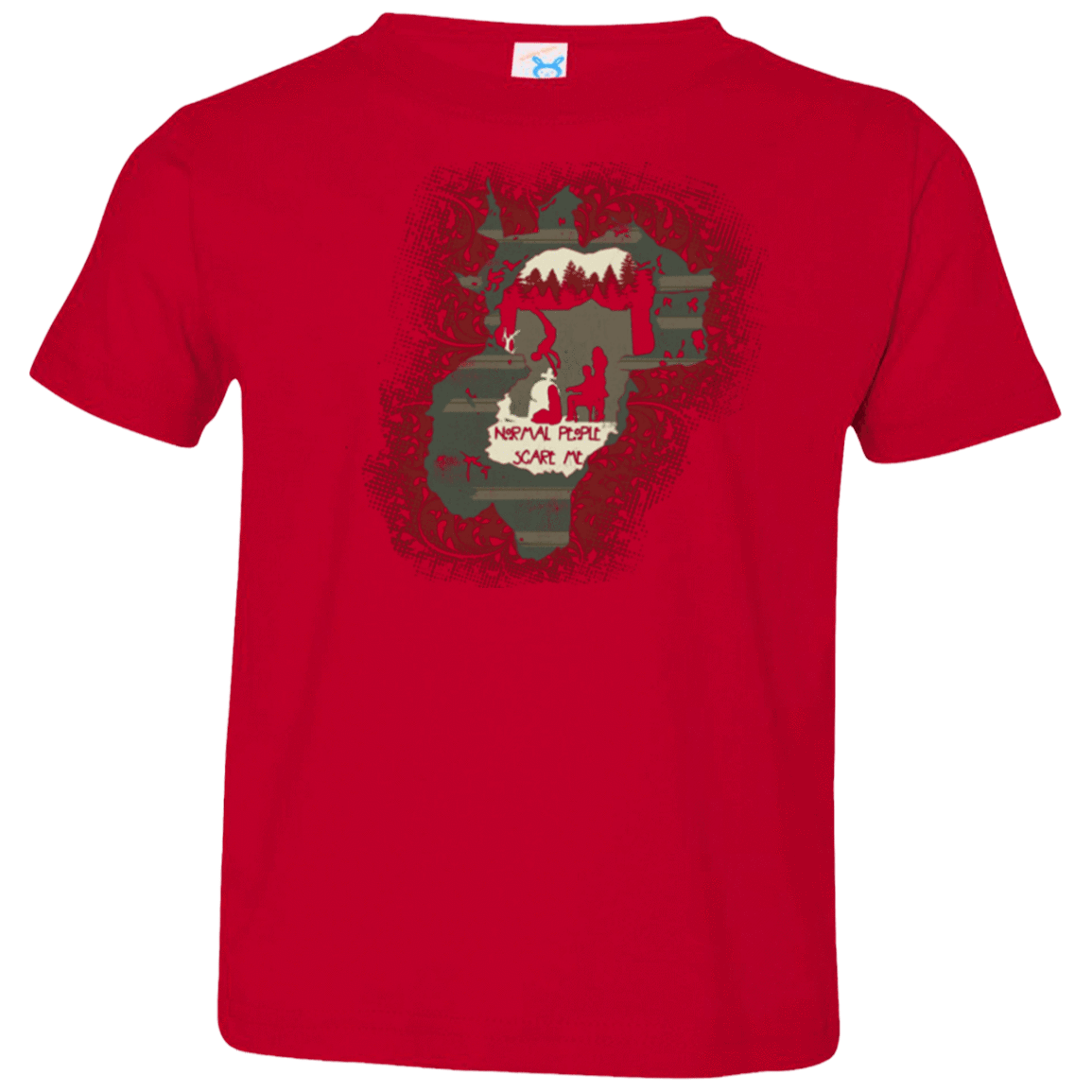 T-Shirts Red / 2T Haunted House Toddler Premium T-Shirt