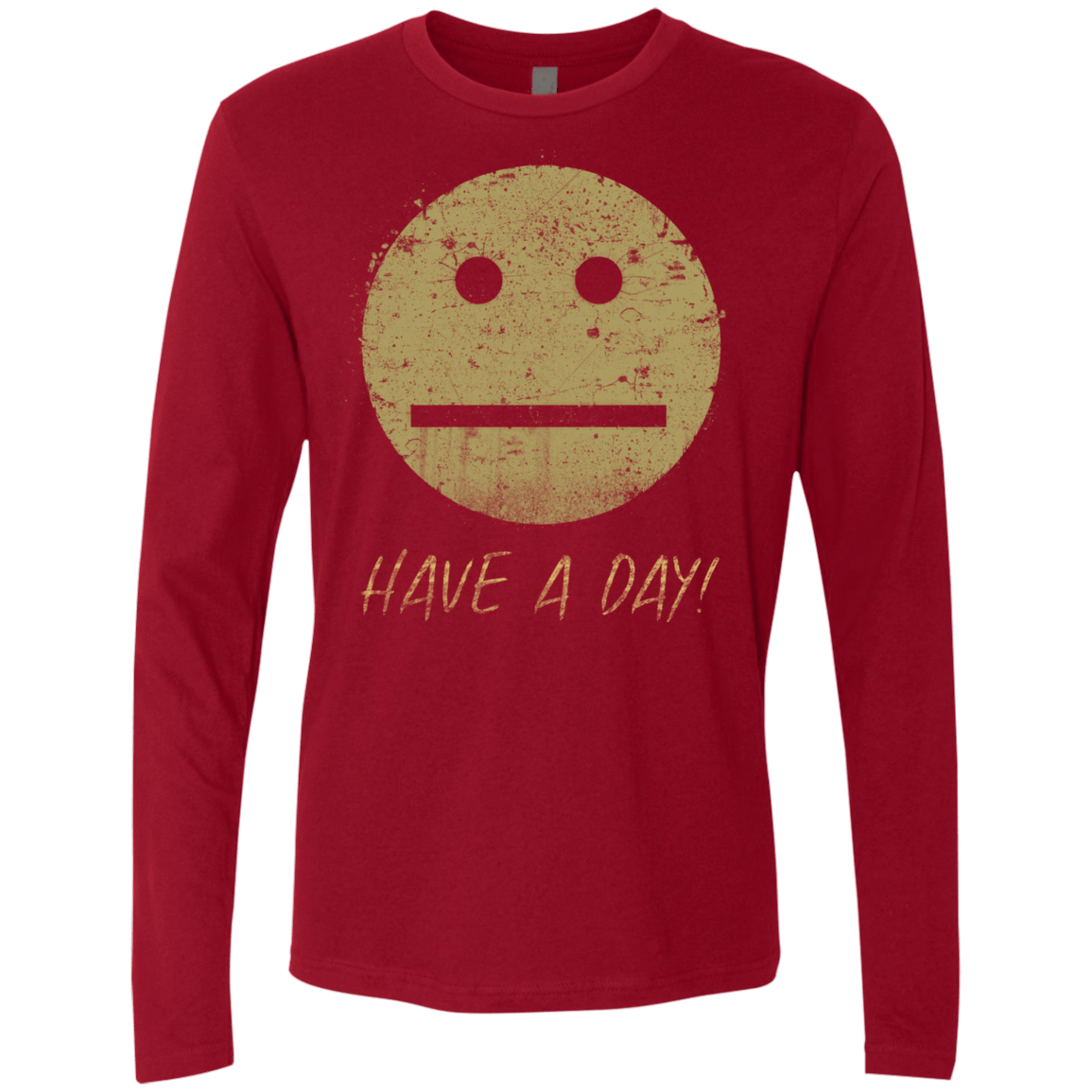 T-Shirts Cardinal / Small Have A Day Men's Premium Long Sleeve