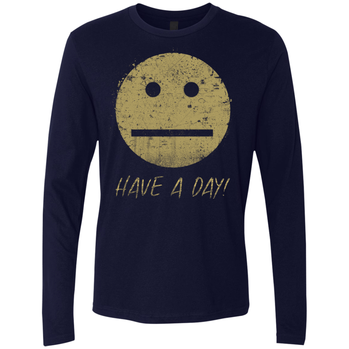 T-Shirts Midnight Navy / Small Have A Day Men's Premium Long Sleeve