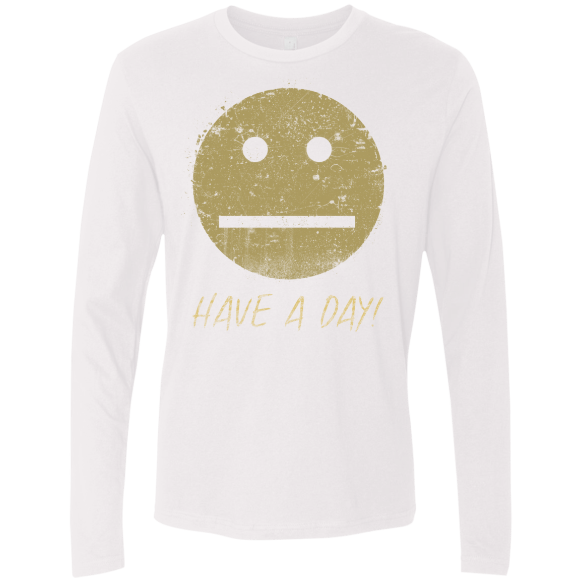 T-Shirts White / Small Have A Day Men's Premium Long Sleeve