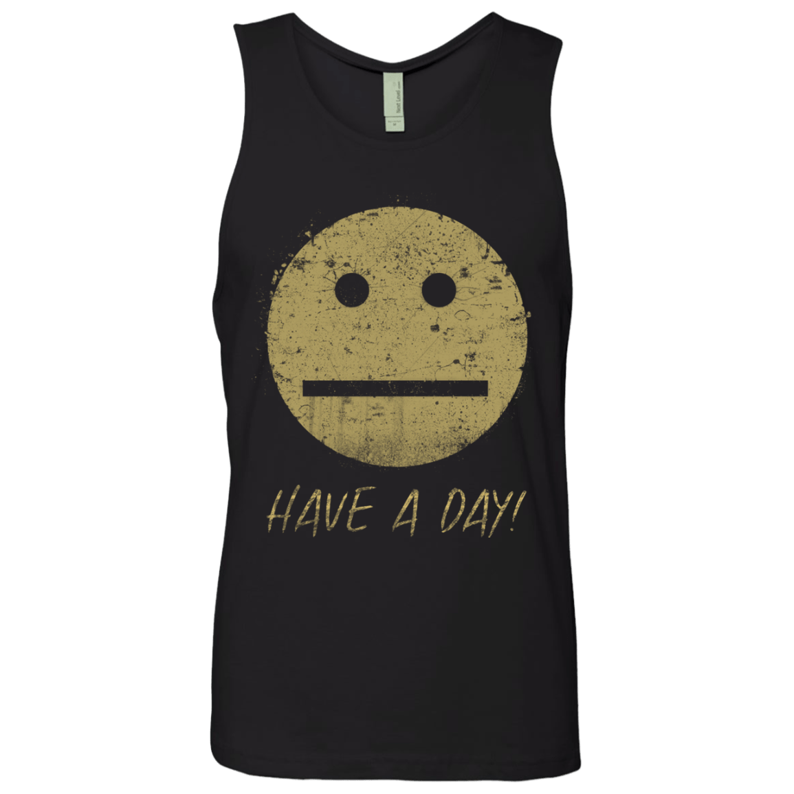 T-Shirts Black / Small Have A Day Men's Premium Tank Top