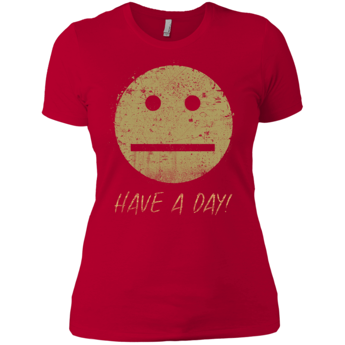 T-Shirts Red / X-Small Have A Day Women's Premium T-Shirt
