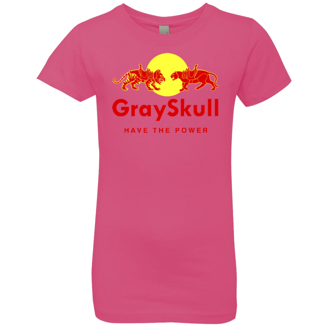 T-Shirts Hot Pink / YXS Have the power Girls Premium T-Shirt