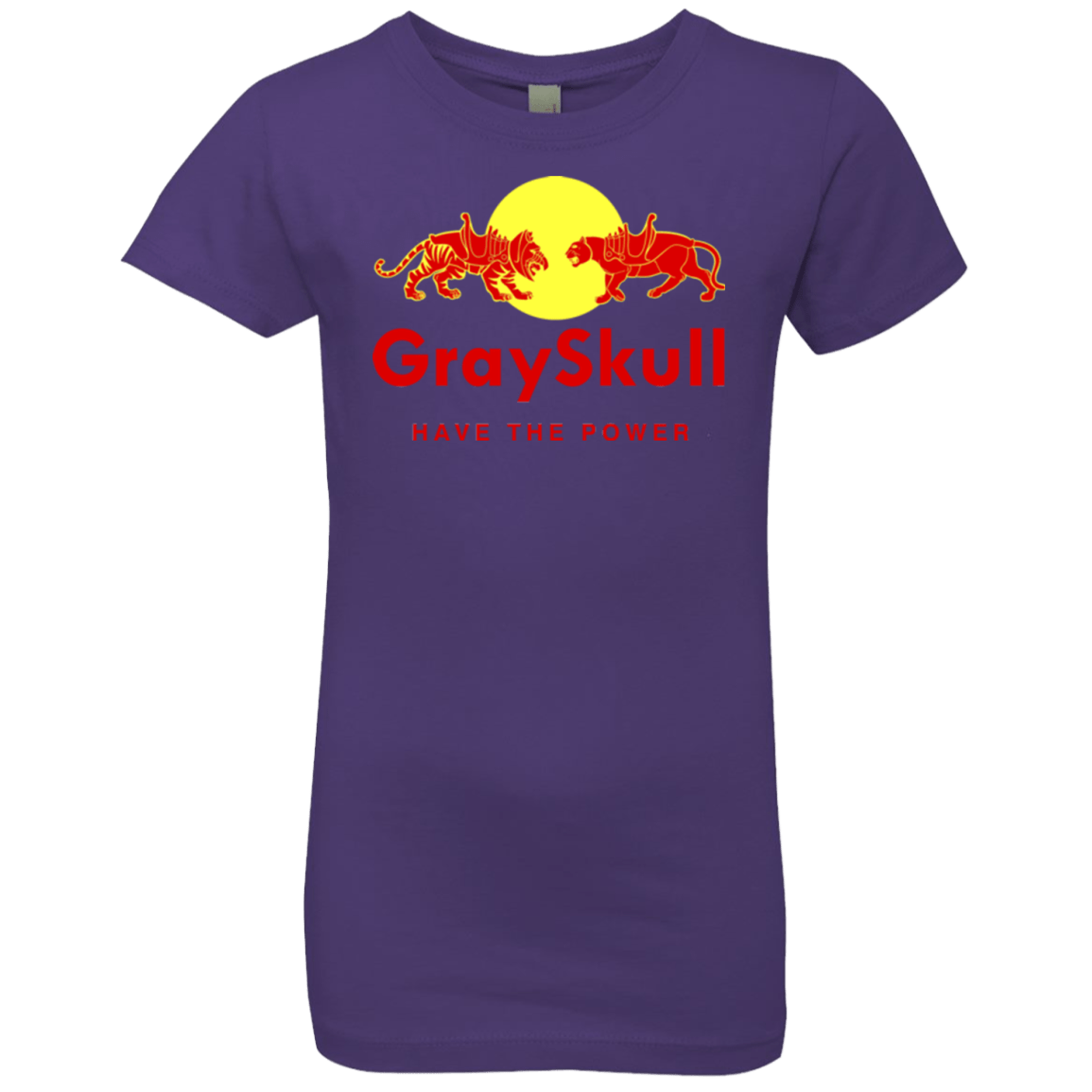 T-Shirts Purple Rush / YXS Have the power Girls Premium T-Shirt