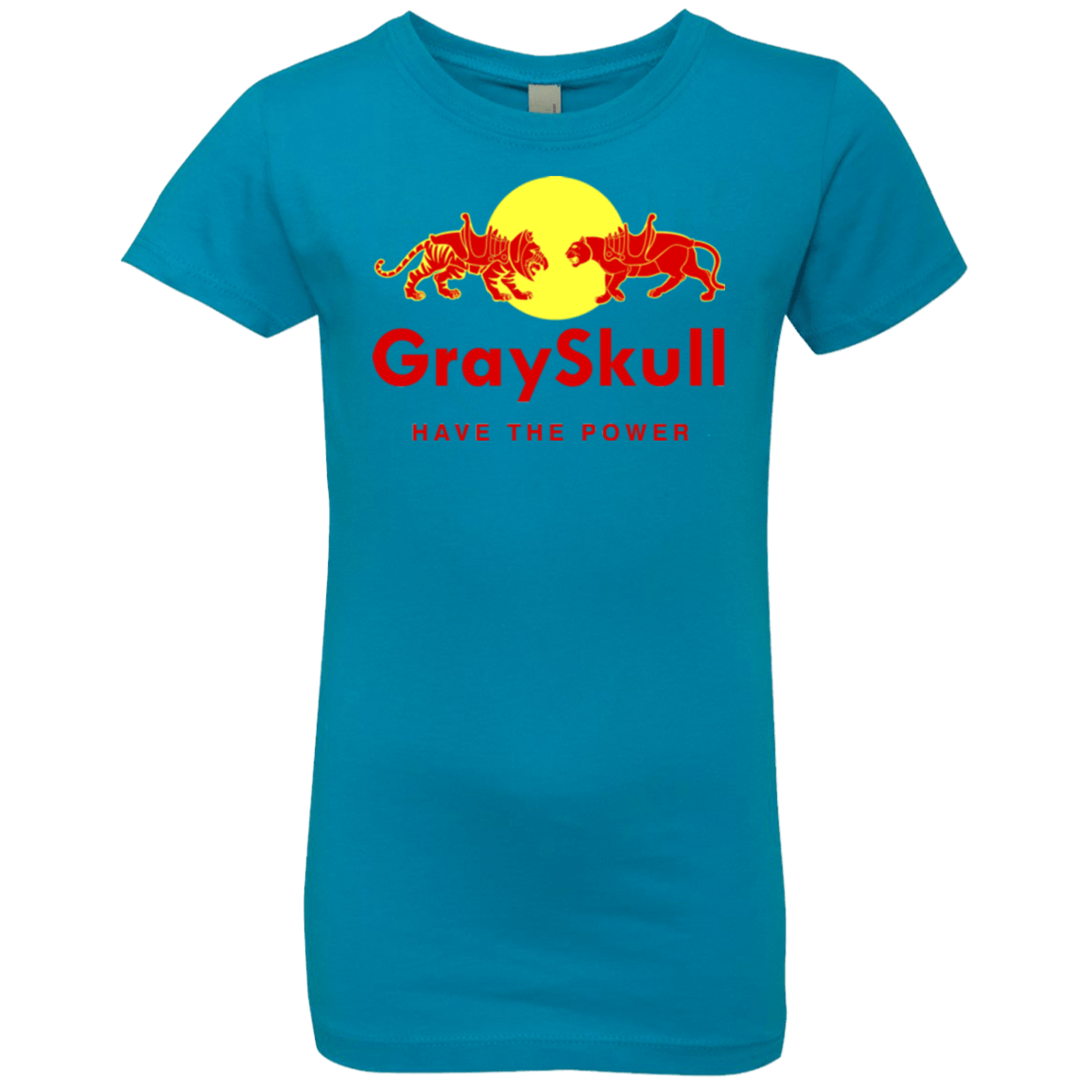 T-Shirts Turquoise / YXS Have the power Girls Premium T-Shirt