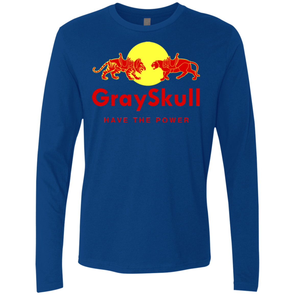 T-Shirts Royal / Small Have the power Men's Premium Long Sleeve