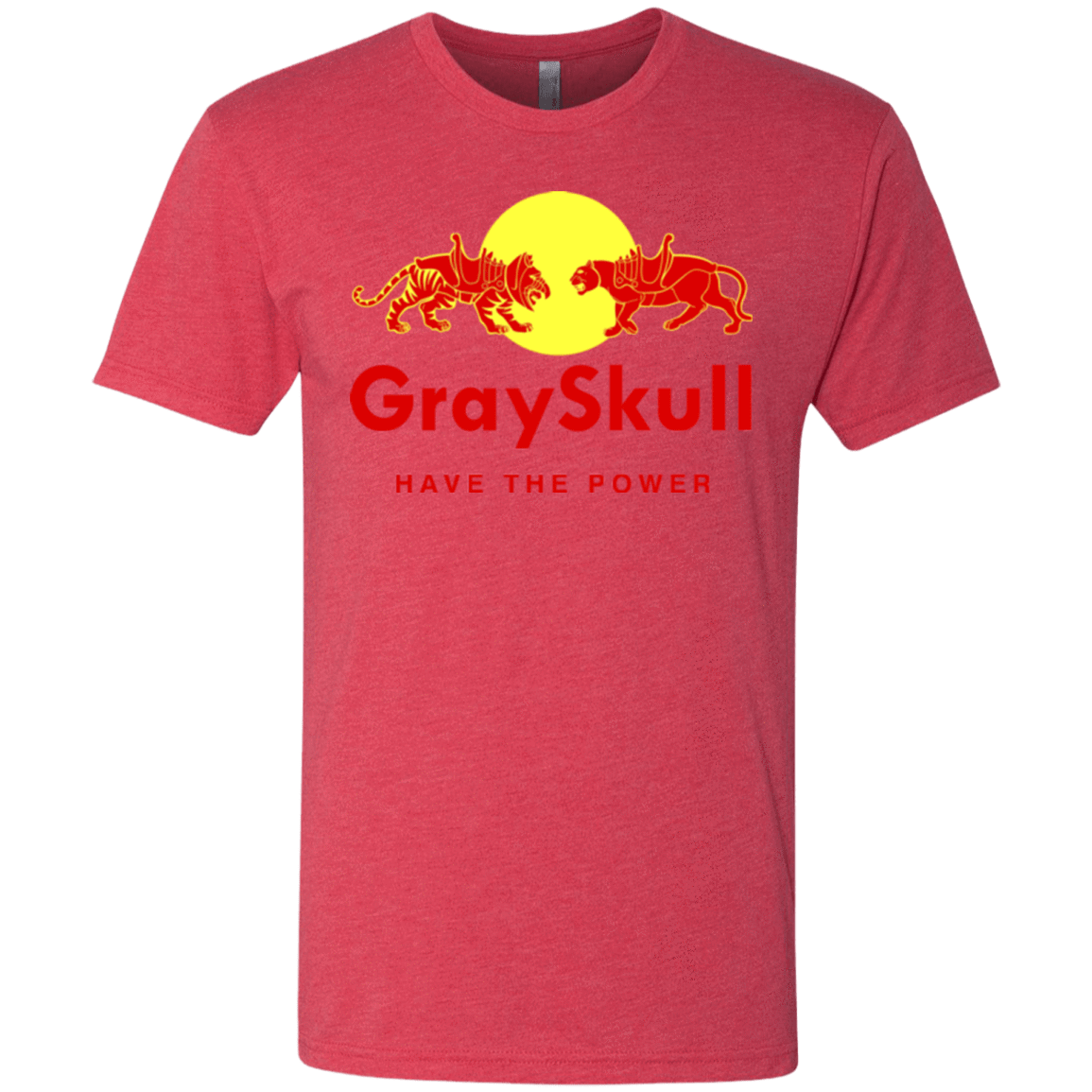 T-Shirts Vintage Red / Small Have the power Men's Triblend T-Shirt
