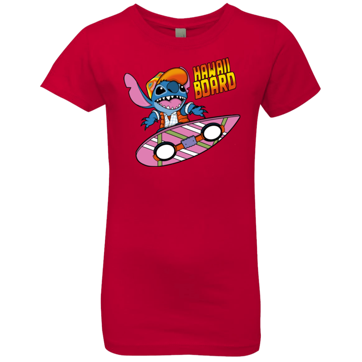 T-Shirts Red / YXS Hawaii Board Girls Premium T-Shirt