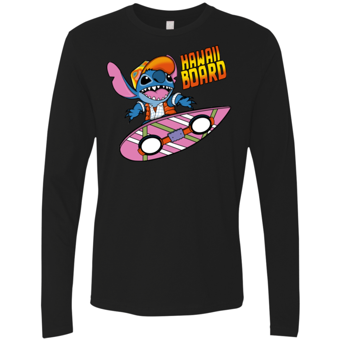 T-Shirts Black / Small Hawaii Board Men's Premium Long Sleeve