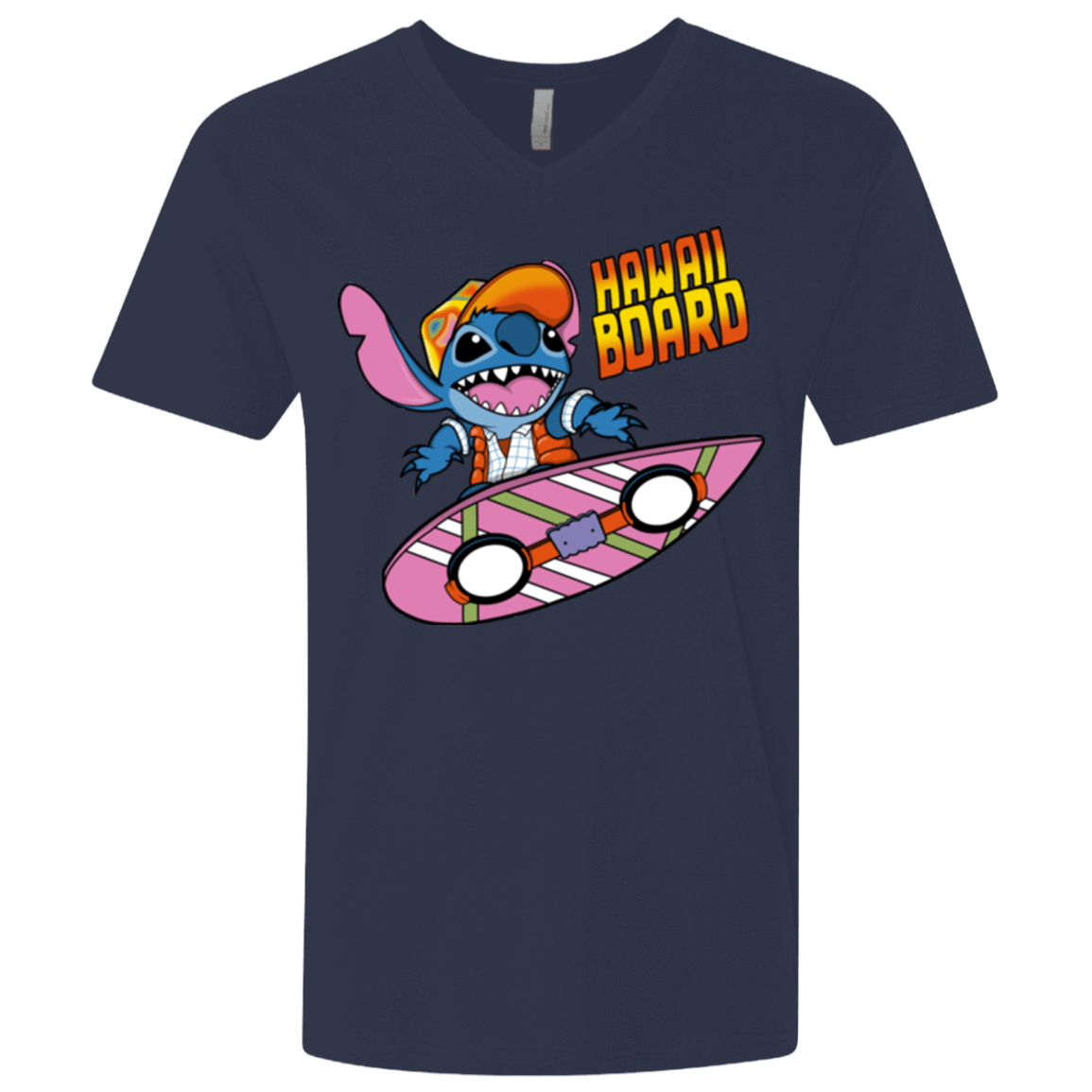 T-Shirts Midnight Navy / X-Small Hawaii Board Men's Premium V-Neck