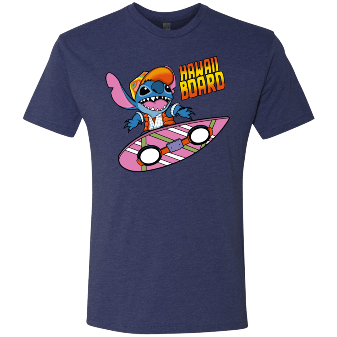 T-Shirts Vintage Navy / Small Hawaii Board Men's Triblend T-Shirt