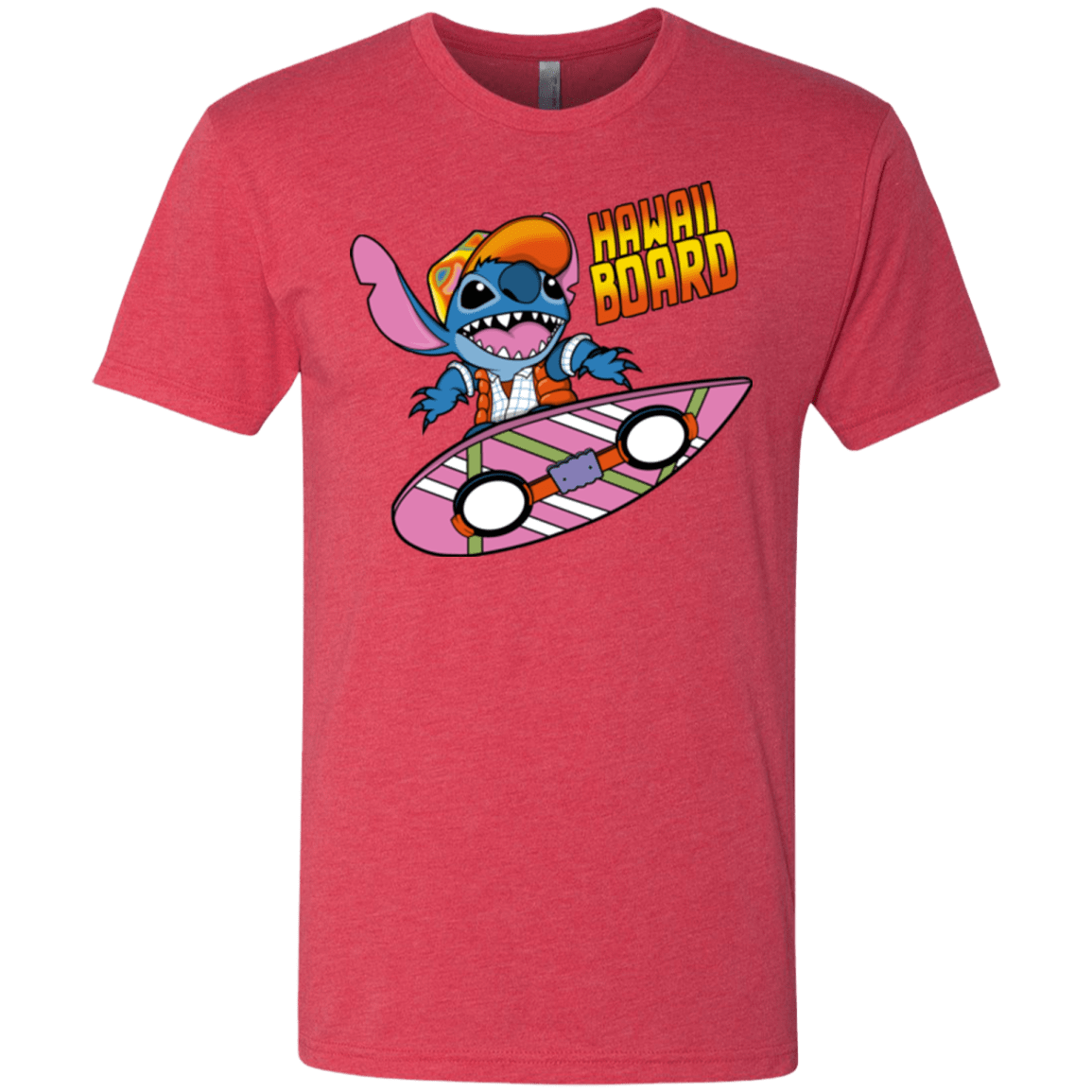 T-Shirts Vintage Red / Small Hawaii Board Men's Triblend T-Shirt