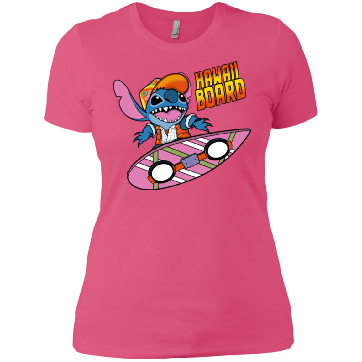 T-Shirts Hot Pink / X-Small Hawaii Board Women's Premium T-Shirt