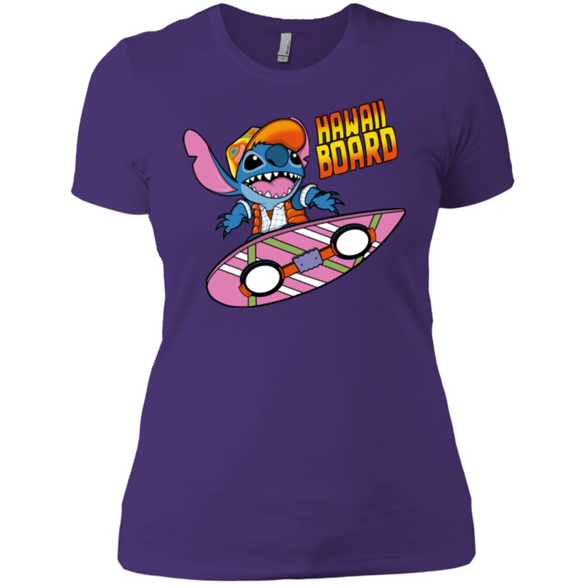 T-Shirts Purple Rush/ / X-Small Hawaii Board Women's Premium T-Shirt