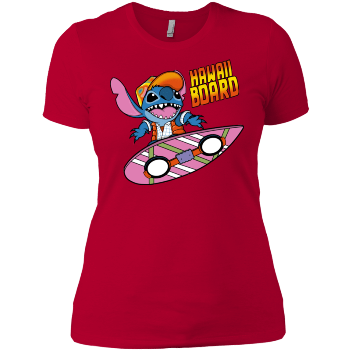 T-Shirts Red / X-Small Hawaii Board Women's Premium T-Shirt
