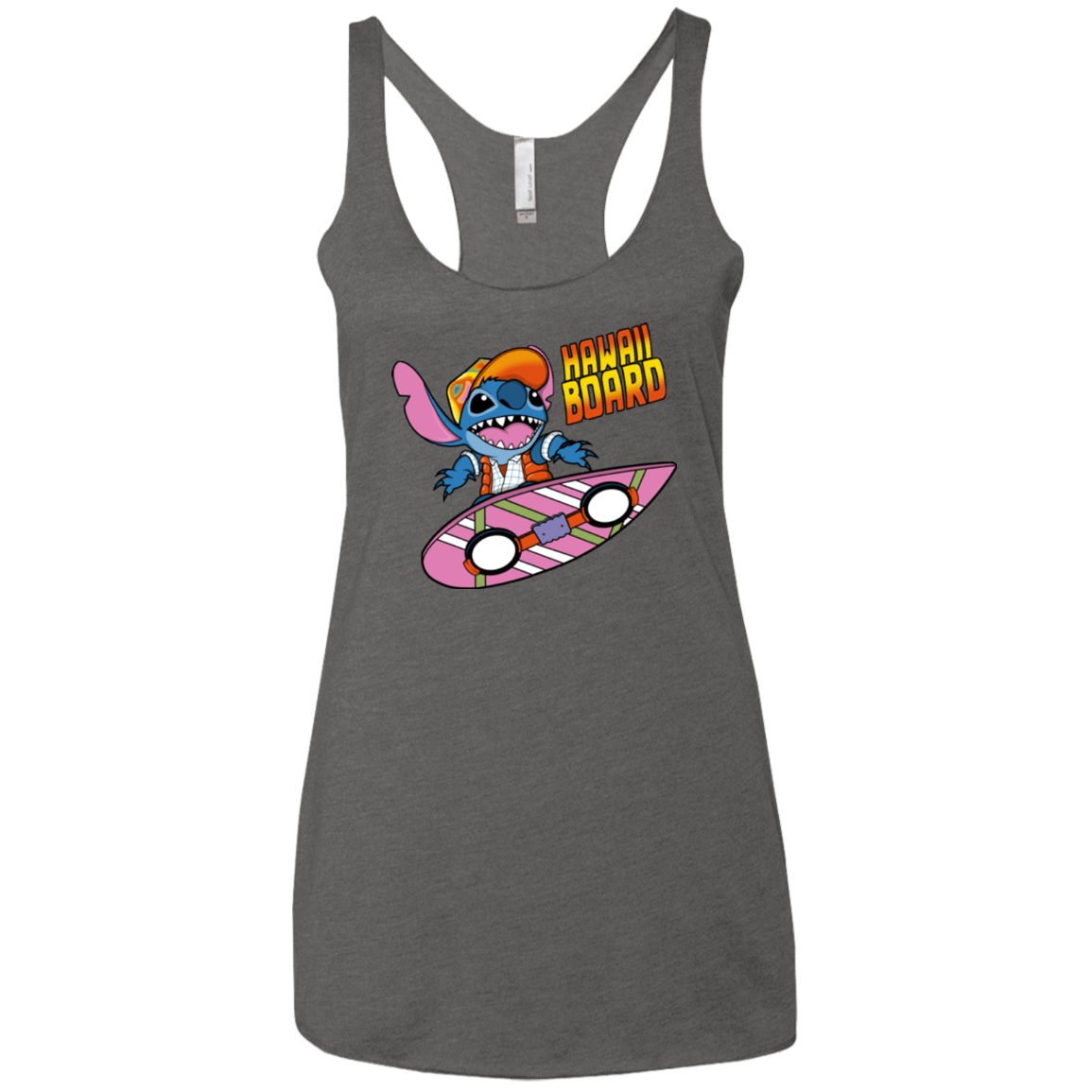 T-Shirts Premium Heather / X-Small Hawaii Board Women's Triblend Racerback Tank